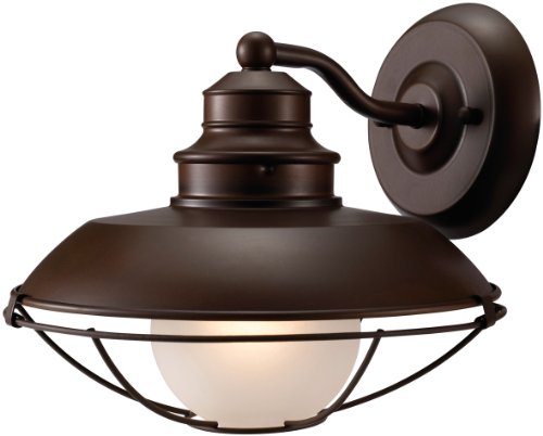 Hardware House H10-2797 Barnyard Outdoor Light Fixture Down Light, Classic Brown