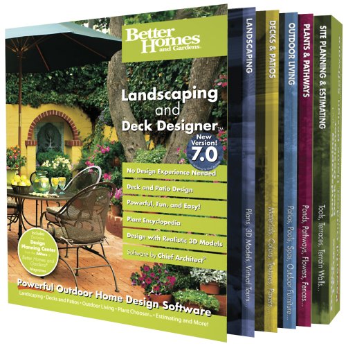 Better Homes and Gardens Landscaping and Deck Designer 7.0 [OLD VERSION]