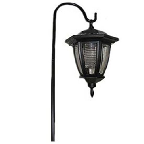 Solar Powered Outdoor Garden Deck Patio Pathway LED Lantern with Sheppard’s Hook