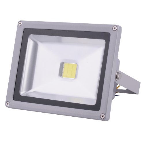 LED Outdoor Flood Wash Light Lamp 85-265V Cool White IP65 Waterproof (20W)