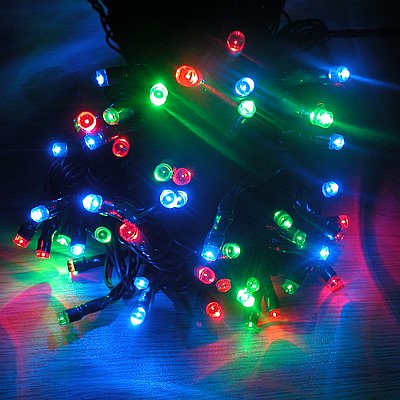 Innoo Tech**36ft 60 LED Solar String Fairy Muti-Color Lights Outdoor Garden Xmas