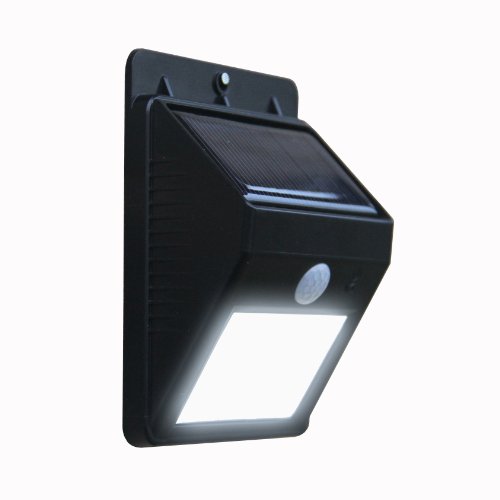 Frostfire Bright LED Wireless Solar Powered Motion Sensor Light