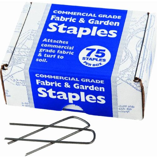 Easy Gardener 815 75-Count Fabric and Garden Staples