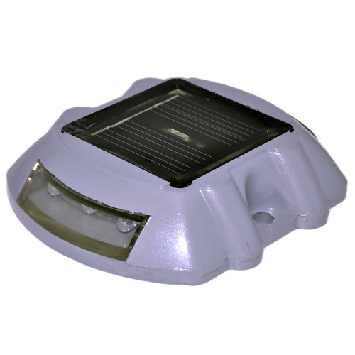 Patuoxun 6 LED Solar Power Lamp Security Light for Outdoor Garden Road Driveway Pathway Path