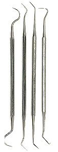 SE – Probe Set – Double Ended, Stainless Steel, 4 Pc