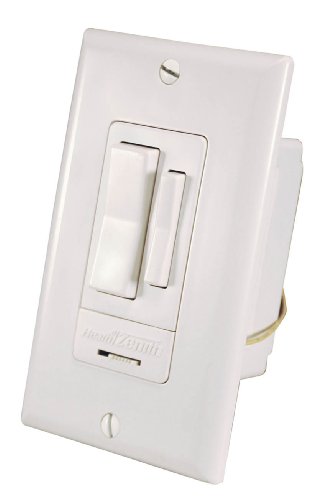 Heath Zenith WC-6017-WH Wireless Command Lighting Indoor Wall Switch, White