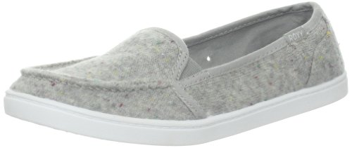 Roxy Women’s Lidette II Boat Shoe,Light Grey,7.5 M US