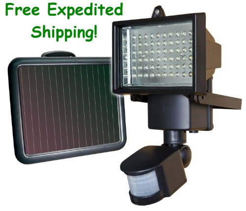 60 LED Security Light Lights Lighting with Motion Solar Power Detector Sensor Outdoor Garden