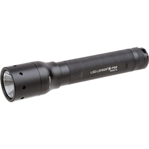 LED Lenser 880014 P5R Rechargable LED Flashlight, Black