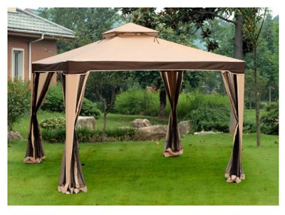 SunJoy Industries L-GZ513PST 10′ x 10′, Stafford Gazebo