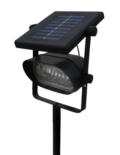 Outdoor Ultra Bright 6 LED Accent Solar Spot Light Metal Body(ST238)