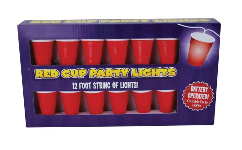 Big Mouth Toys Red Cup Party Lights