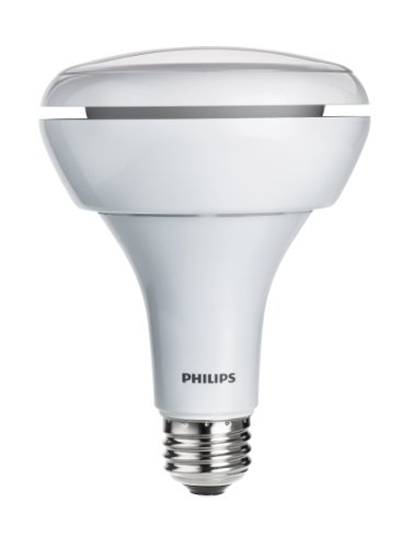 Philips 423798 10.5-Watt (65-Watt) BR30 Indoor Flood LED Light Bulb, Dimmable