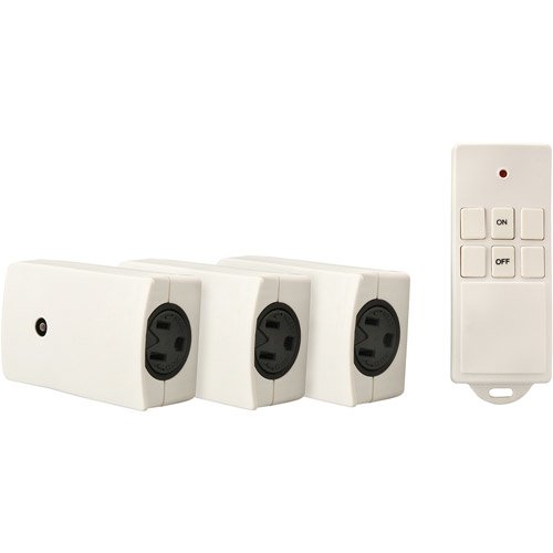 Woods 13569 Indoor Wireless Remote Control (3-Pack)
