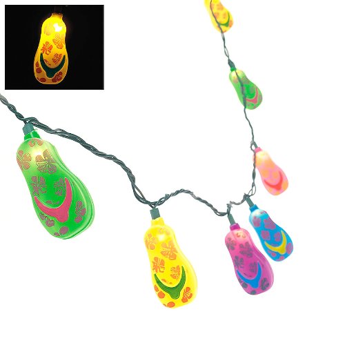 Plastic Flip Flop Light Set