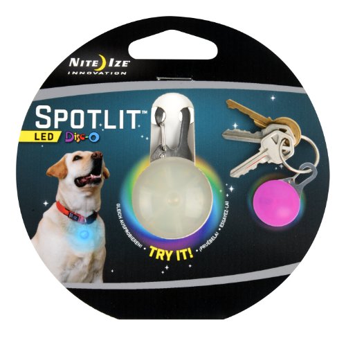 Nite Ize SLG-03-07 SpotLit Clip-on LED Go Anywhere Light, 5-Color Nite Ize SLG-03-07 SpotLit Clip-on LED Go Anywhere Light, 5-Color