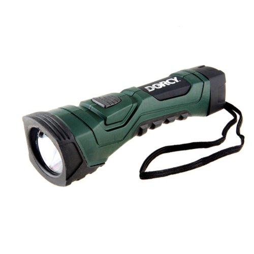 Dorcy 41-4751 CyberLight Weather Resistant LED Flashlight with Nylon Lanyard and TrueSpot Reflector, 180-Lumens, Dark Green Finish Dorcy 41-4751 CyberLight Weather Resistant LED Flashlight with Nylon Lanyard and TrueSpot Reflector, 180-Lumens, Dark Green Finish