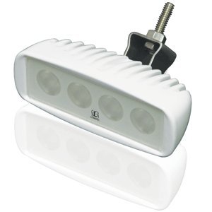 Lumitec Lighting Caprera Bracket Mount Led Flood Light-White Housing (4.49×1.65×2.83-Inch)