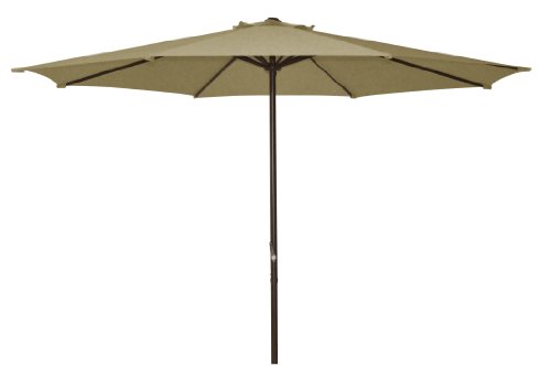 Ace Evert Market Umbrella 8011S, 9 ft, Polyester, Beige