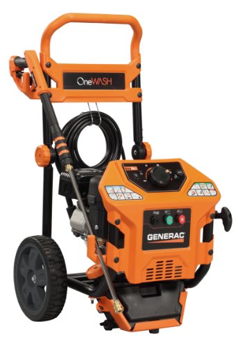 Generac 6602 OneWash 4-In-1 PowerDial 3,100 PSI 2.8 GPM 212cc OHV Gas Powered Residential Pressure Washer