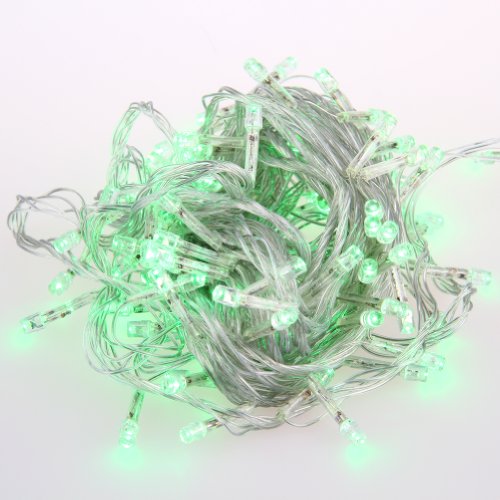 Generic 10M 100 LED Waterproof Fairy String Lights in Green