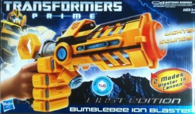 Transformers Prime ** Bumblebee Ion Blaster ** First Edition ** Lights & Sound