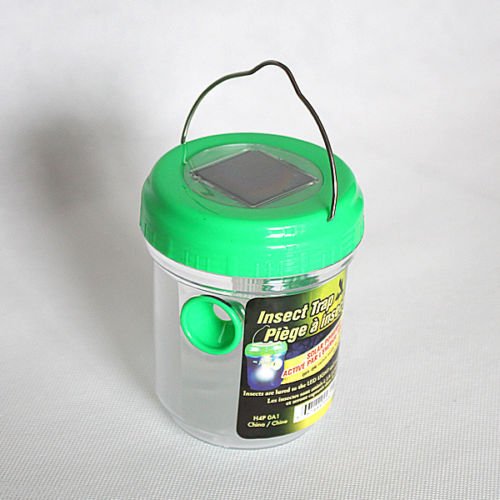 Rechargeable Solar Mosquitoes Insect Pest Bug Repellent Killer Zapper Light Lamp