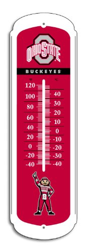 NCAA Ohio State Buckeyes 27-inch Outdoor Thermometer