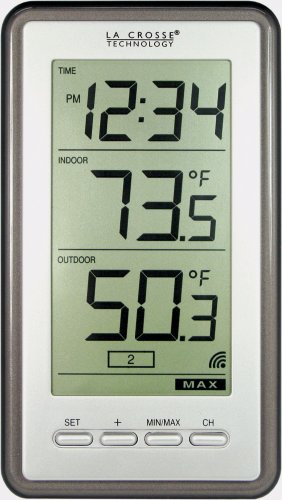 La Crosse Technology WS-9160U-IT Digital Thermometer with Indoor/Outdoor Temperature