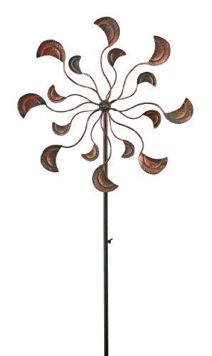 Red Carpet Studios 34282 64-Inch Breeze Buddies Wind Spinner, Flower Petals