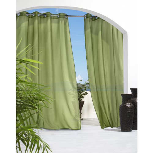 Outdoor Decor Escape Grommet Outdoor Curtain Panel