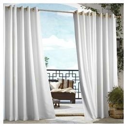 Outdoor decor Gazebo Indoor Outdoor Window Panels, 50 by 96, White