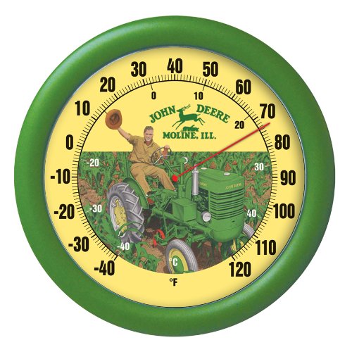 John Deere Outdoor Thermometer – Vintage Ad