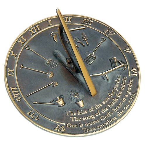 Rome RM2307 Brass Sundial “Kiss of the Sun”