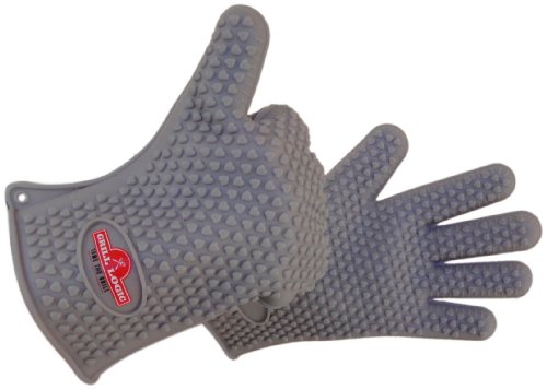 Silicone Grilling & BBQ Glove Set. Grill Logic Heat Resistant Gloves Can Withstand Temperatures up to 425 Degrees. Replace Old Kitchen Oven Mitts and Gloves. These Waterproof Gloves Are Durable,flexible,anti Slip,anti Stain and Easy to Clean. Lifetime Guarantee