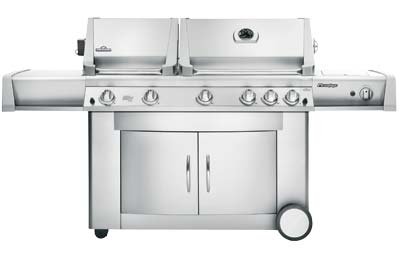 Napoleon Prestige II Gemini Series PT750RSBINSS-1 Natural Gas Grill, Stainless Steel