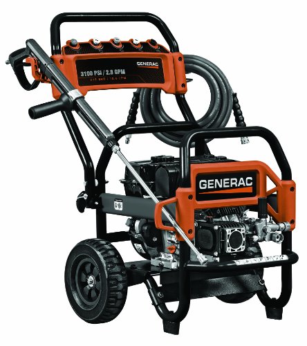 Generac 6590 3,100 PSI 2.8 GPM 212cc OHV Gas Powered Commercial Pressure Washer