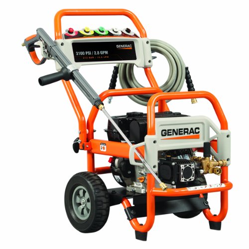 Generac 5993 3,100 PSI 2.8 GPM 212cc OHV Gas Powered Pressure Washer