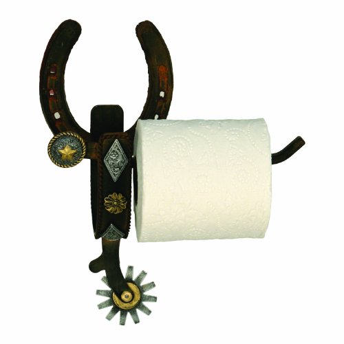 River’s Edge Real Cast Iron Spur Toilet Paper Holder