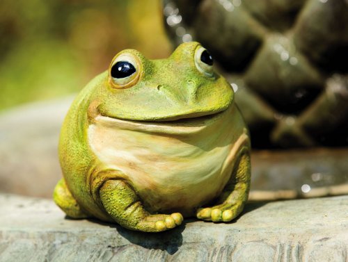 Frog Portly Statue