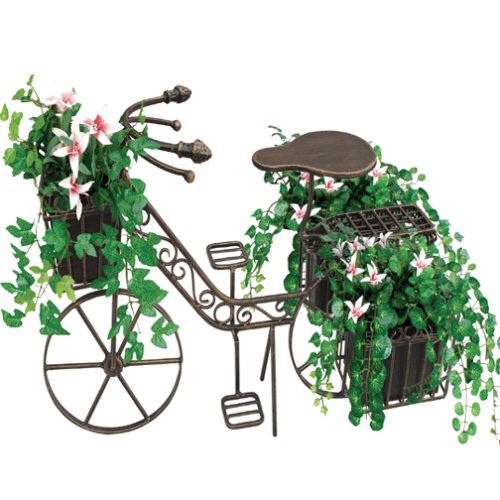 Red Carpet Studio Bronze Bicycle Planter, Small