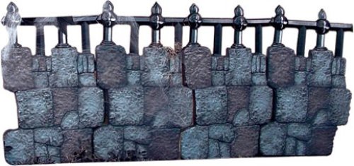 Rubies Costume Halloween Decoration Cemetery Club, Iron Fence Kit