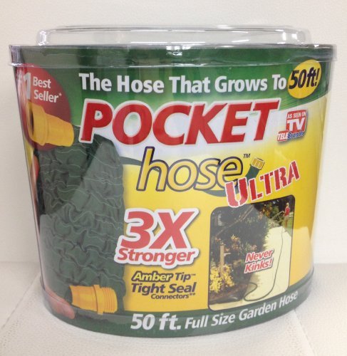 Pocket Hose TeleBrands, 50-Feet .