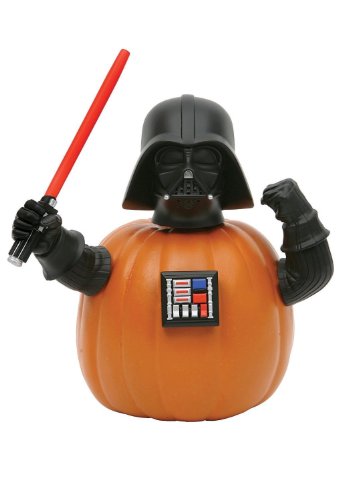 Darth Vader Pumpkin Push-in Star Wars Halloween Decoration