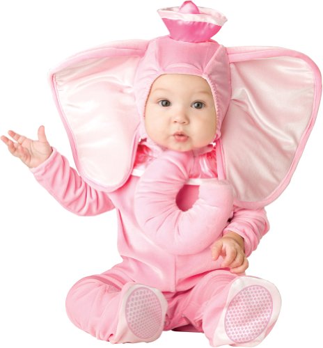 InCharacter Unisex-baby Infant Pink Elephant Costume, Pink, Large