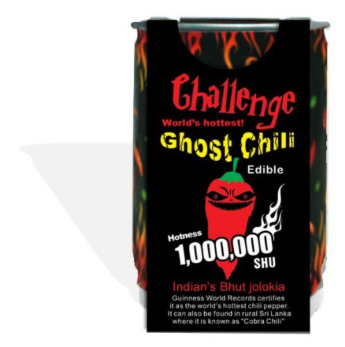 Ghost chili pepper – The hottest pepper in the world!!! 1,000,000 Heat Laval