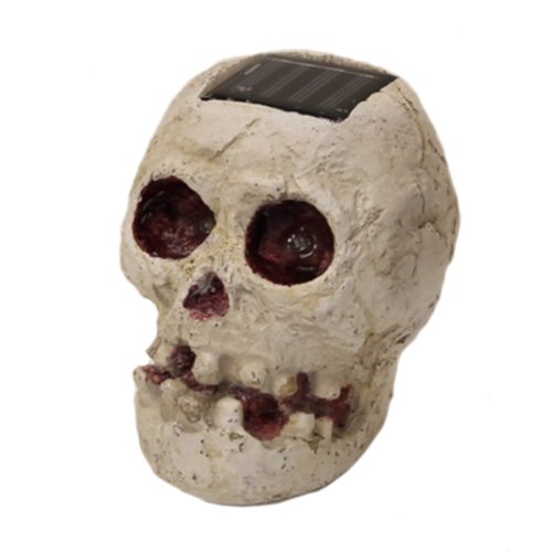 SKULLar – Solar Powered Outdoor Halloween Skull Fright Light