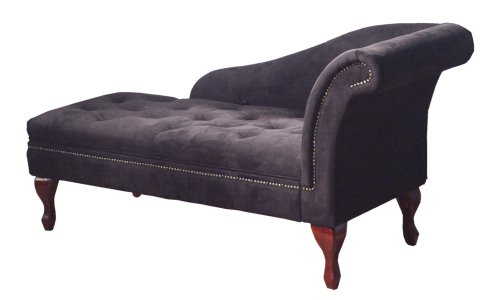 TMS Storage Chaise, Black