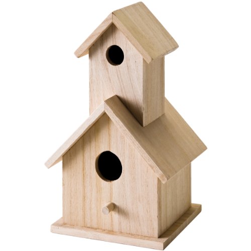 Plaid 12741 Story Birdhouse Wood Surface for Crafting