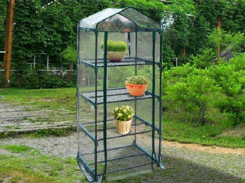Quictent® Hot 4 tier Mini Portable Green House w/Shelves Greenhouse Brand New